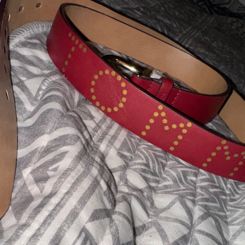 Red Tommy Hilfiger Belt
